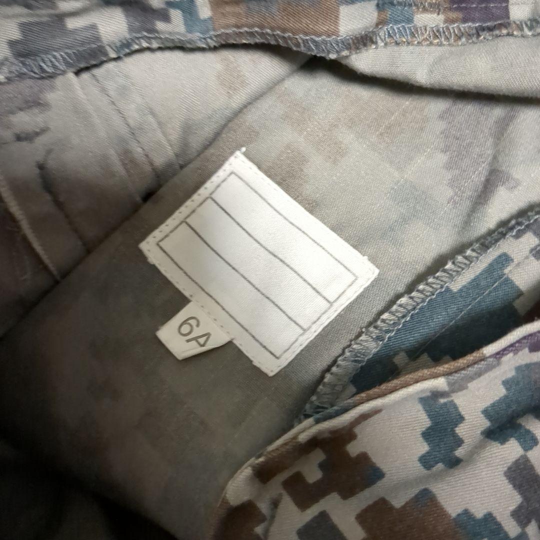 空自迷彩デジタル　作業服　戦闘服　上下セット　6A Sサイズ相当　bdu