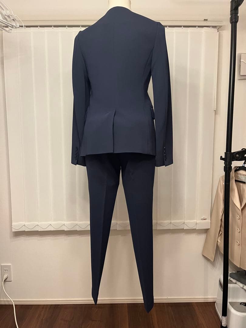 Theory セオリー ジャケット パンツ セットアップ 0 ノーカラー