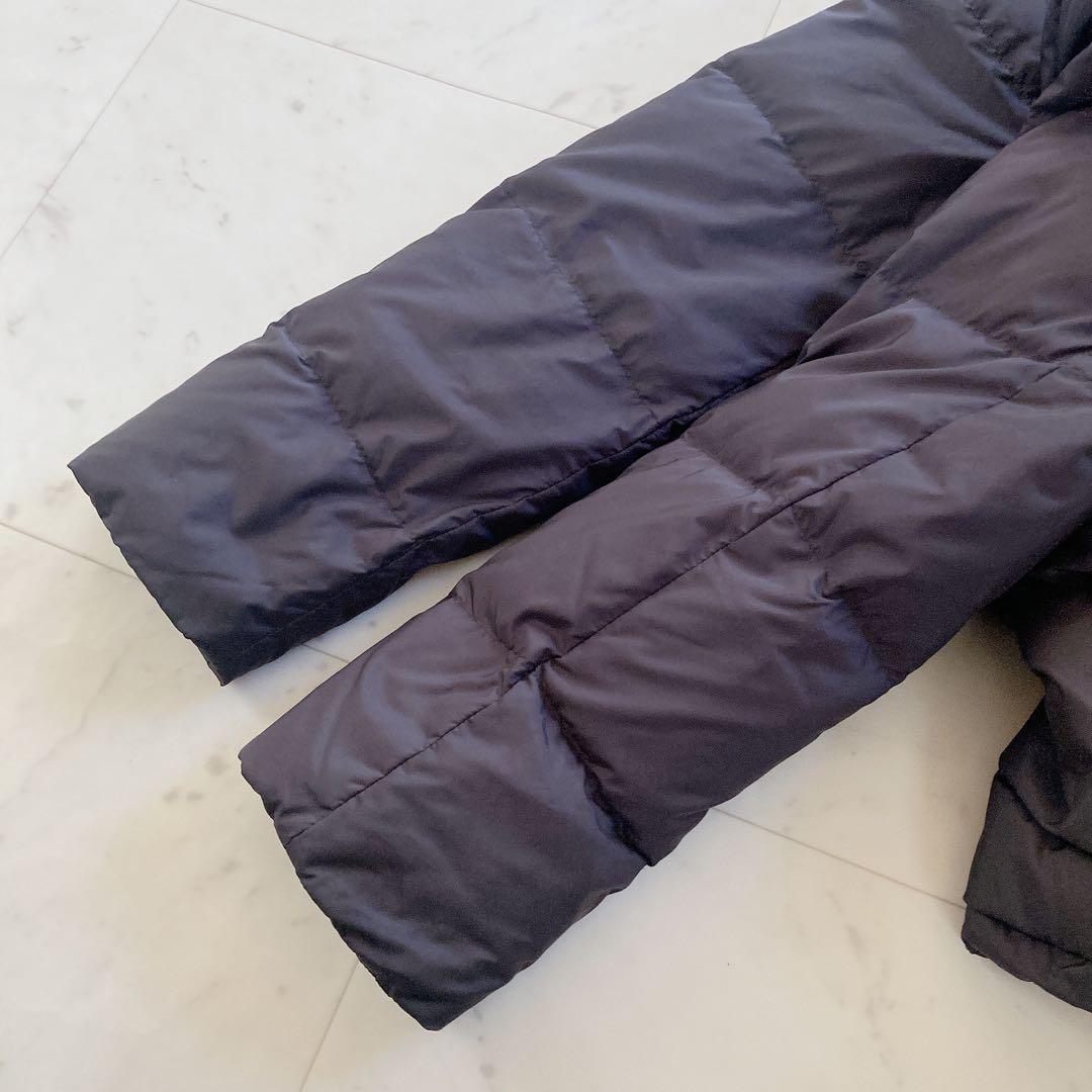 美品　スローブイエナ　ショールフードショートダウンコート　ブラック　36