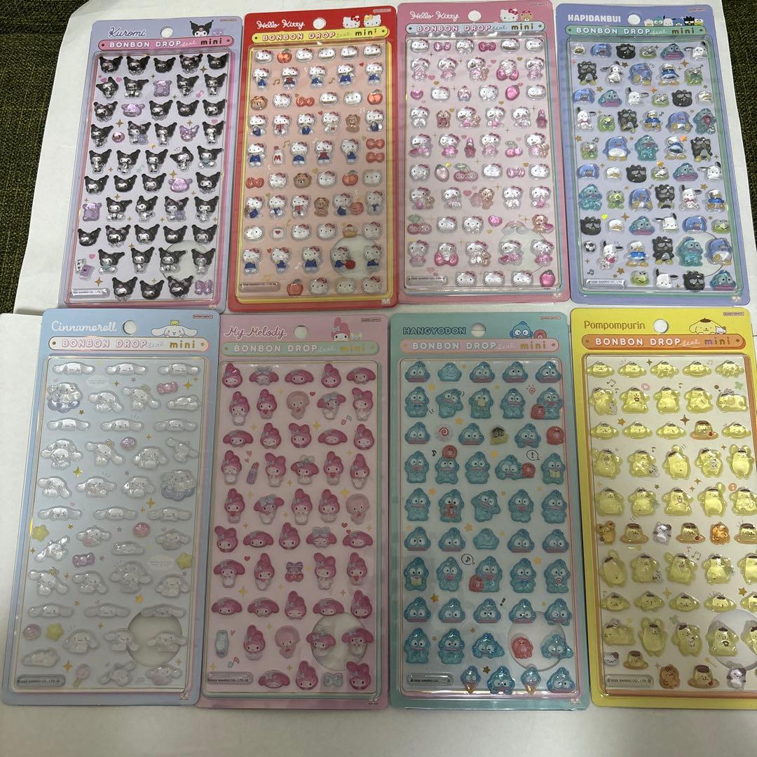 ボンドロ　ミニ　サンリオ　8枚