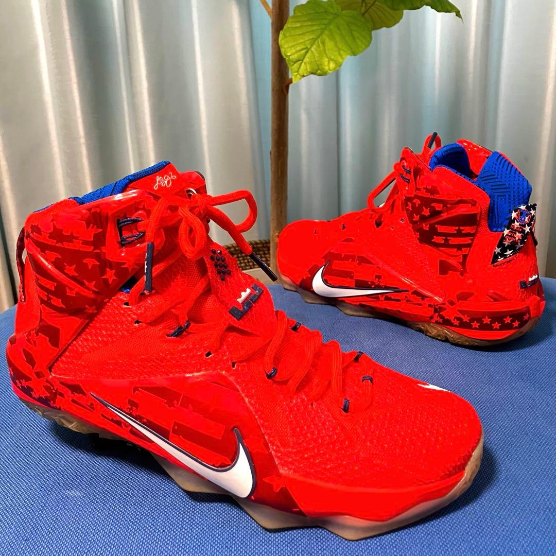 NIKE LEBRON 12 ナイキ レブロン12 インデペンデンスデイ 27c