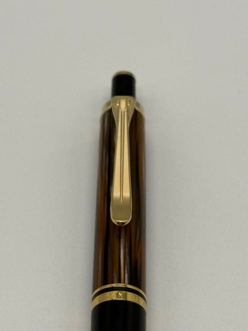 ペリカン　スーべレーン　K405 ボールペン茶縞