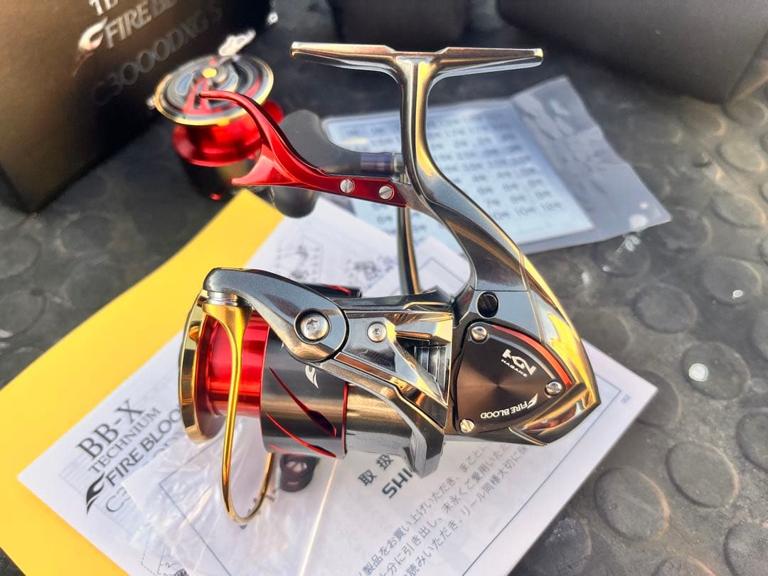 シマノ19BB-XTECHNIUMFIREBLOOD C3000DXGS