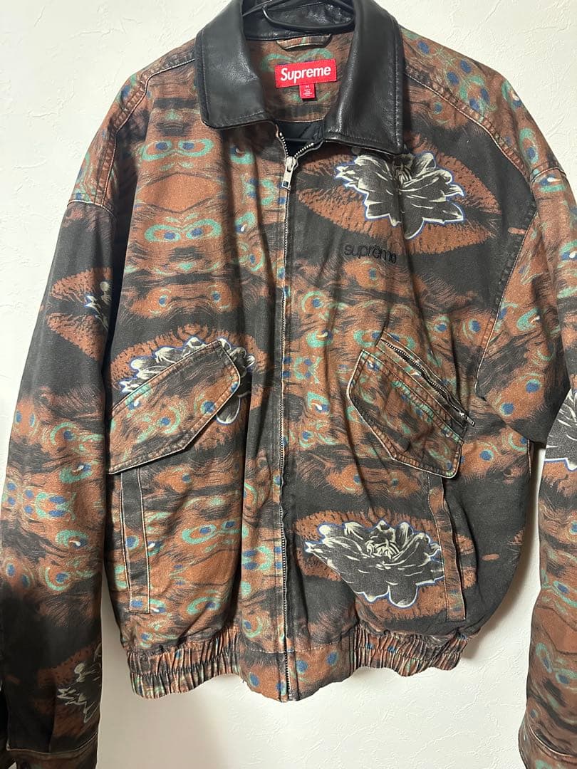 あ*様 Supreme leather color utility jacket