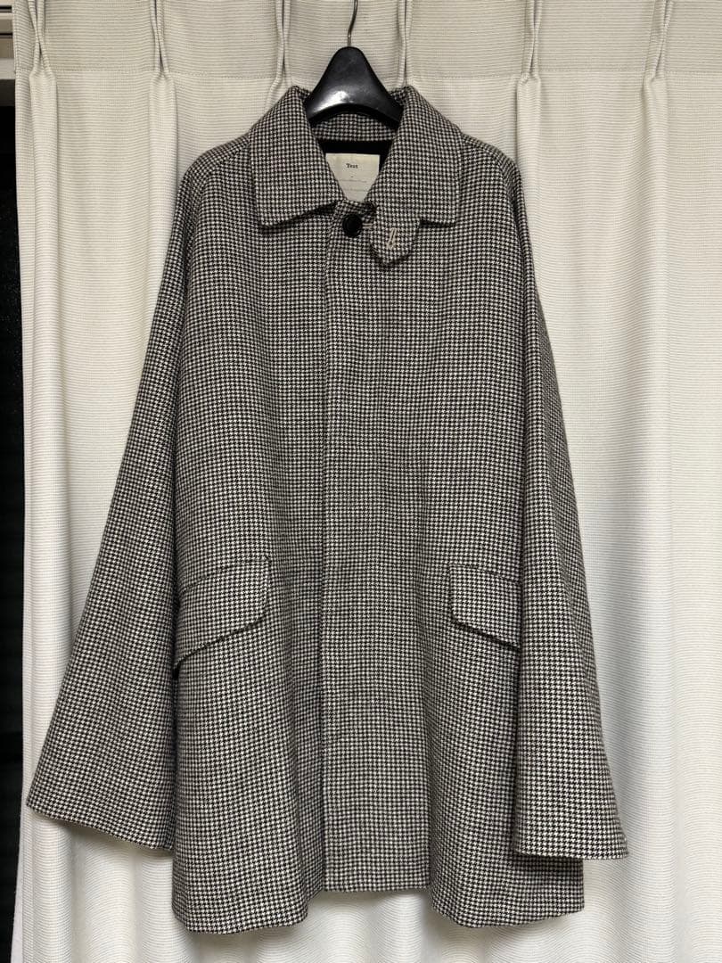 極美品★MARKAWARE 20AW アルパカツイード トラベルコート 2