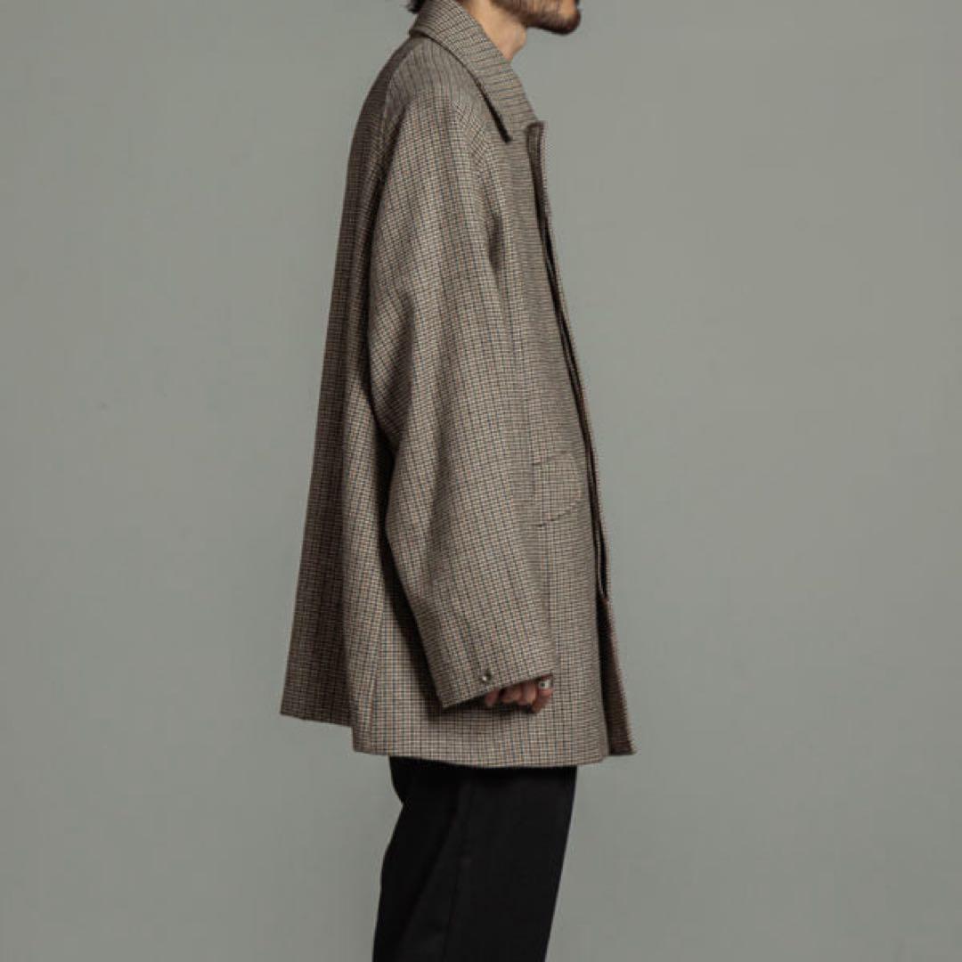 極美品★MARKAWARE 20AW アルパカツイード トラベルコート 2