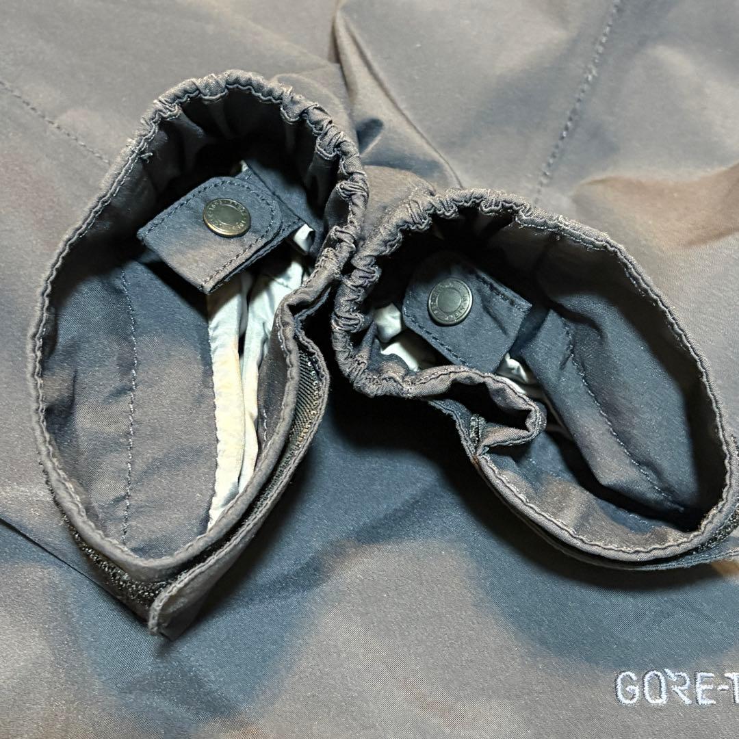 AIGLE エーグル GORE-TEX ステンカラーコート L 紺