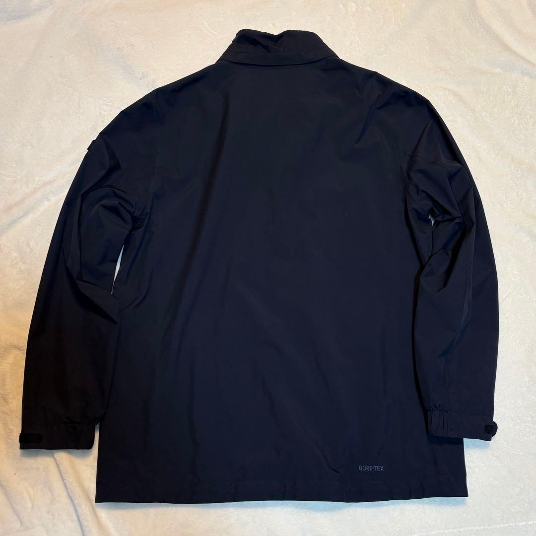 AIGLE エーグル GORE-TEX ステンカラーコート L 紺