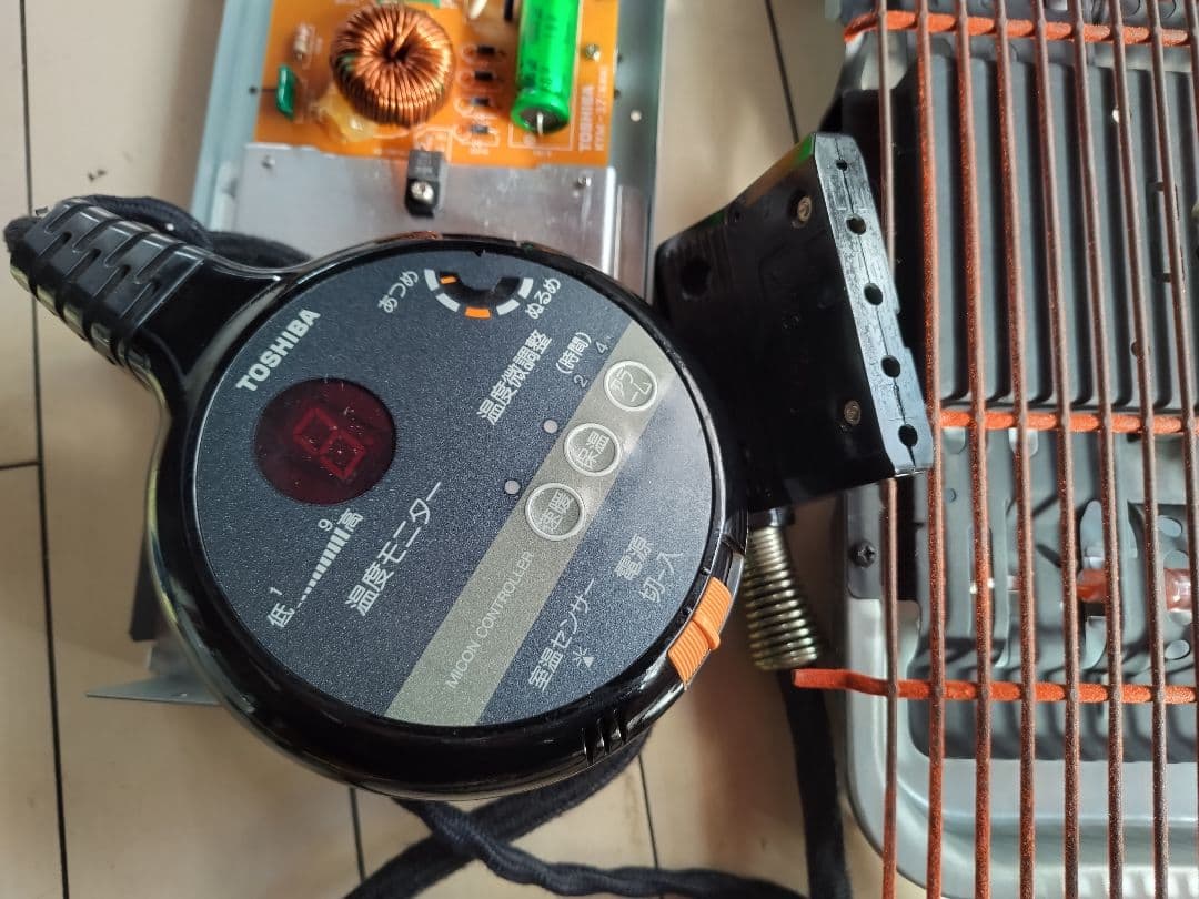 ★ コタツ 東芝 ヒーター ユニット コントロールコード 一式 こたつ