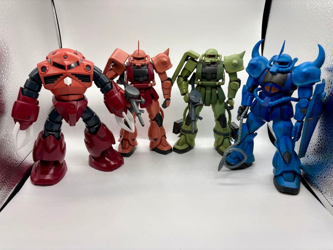 ゾ*メ様 ガンプラ完成品　MG 4体セット
