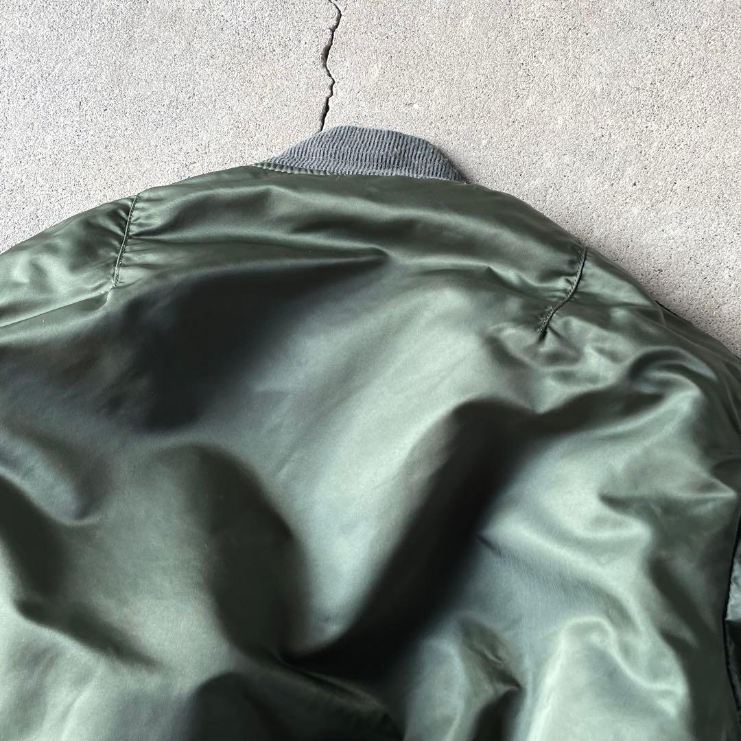 80s USA製 アルファ MA1 flight bomber jacket