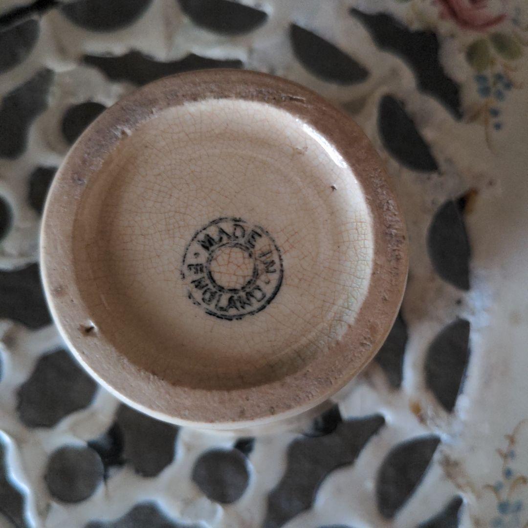 クレイユモントロー可愛いコンフィチュールポット TABLESPOONSミルク色