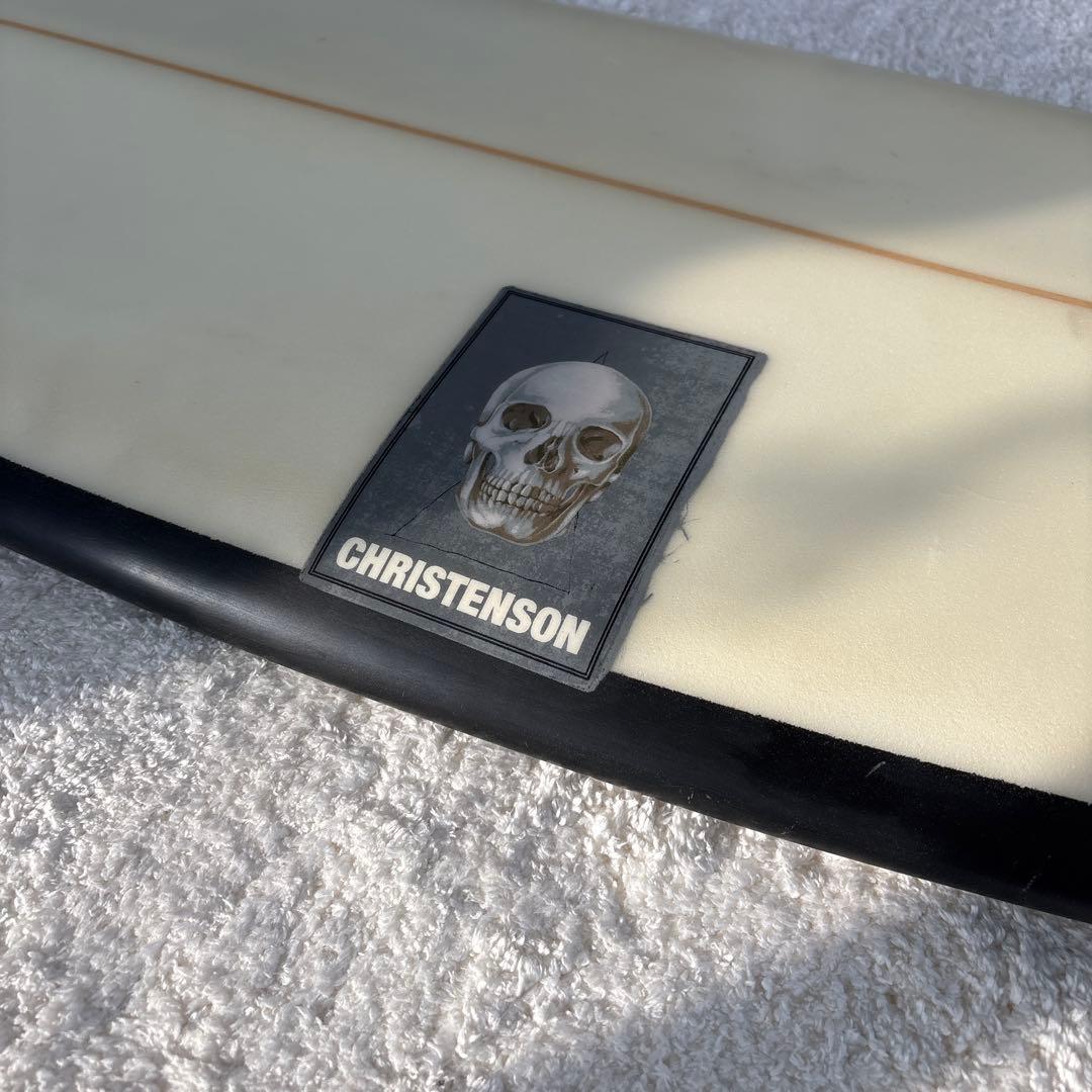 【新品未使用】Christenson スカルロゴ ショートボード