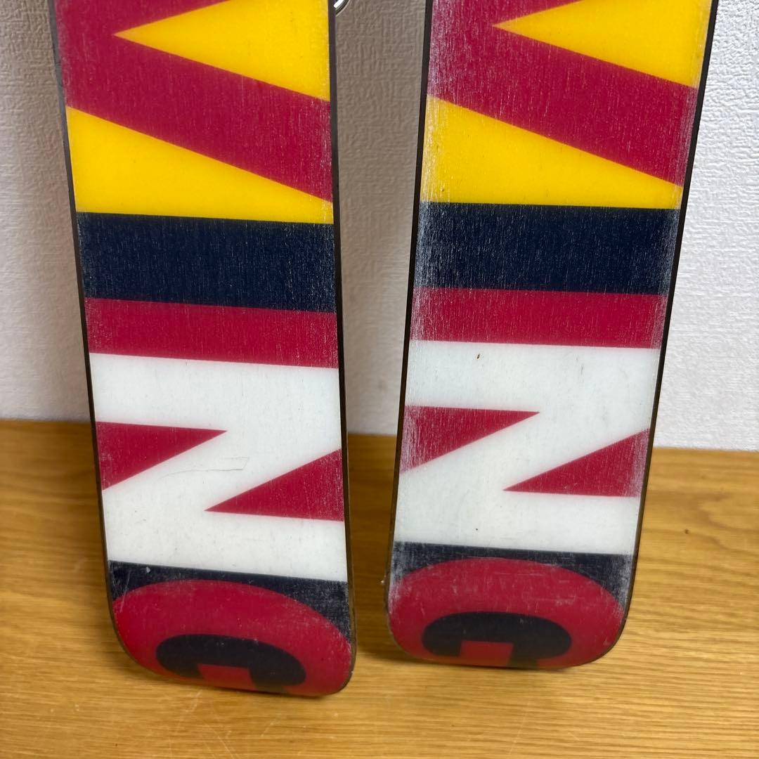 メンズ　ショートスキー　ファンスキーセット　サロモン　27-27.5cmブーツ付