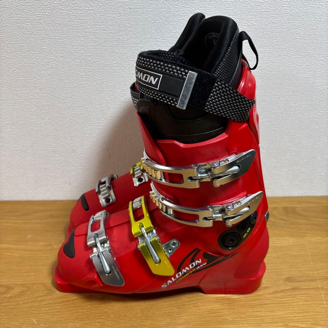 メンズ　ショートスキー　ファンスキーセット　サロモン　27-27.5cmブーツ付