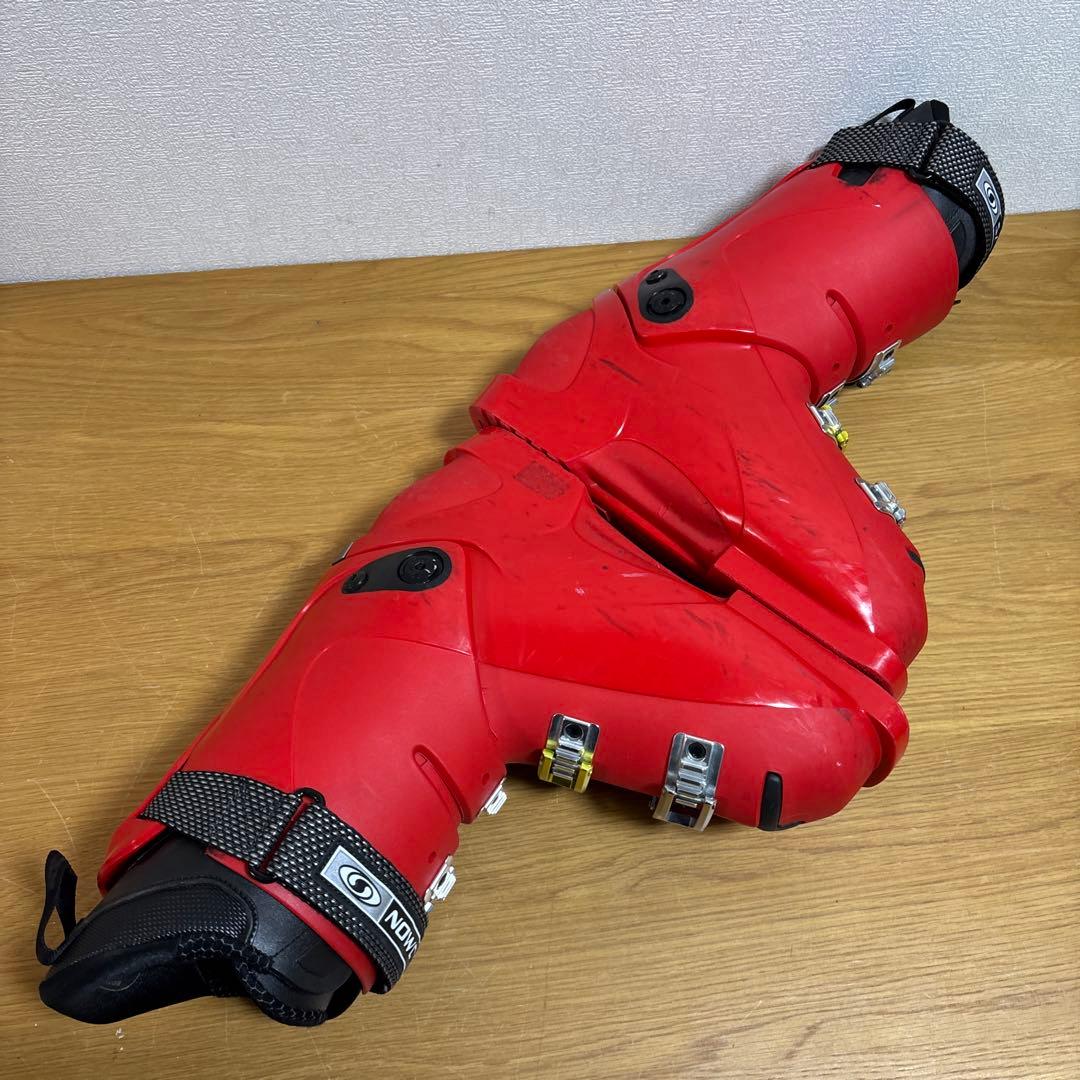 メンズ　ショートスキー　ファンスキーセット　サロモン　27-27.5cmブーツ付