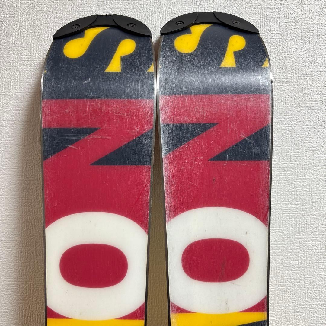 メンズ　ショートスキー　ファンスキーセット　サロモン　27-27.5cmブーツ付