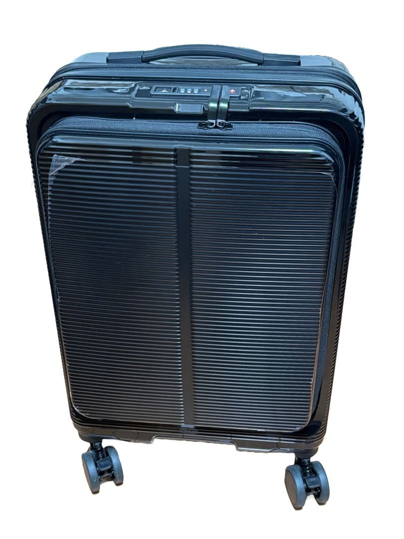 スーツケース 機内持ち込み フロントオープン S 40l-50l 1泊-3泊