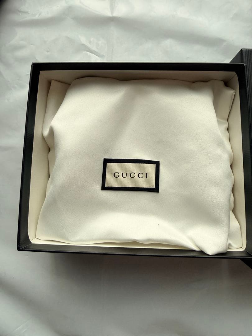 良品 グッチ ラジャ タイガー チェーンウォレット シェリー 二つ折り財布