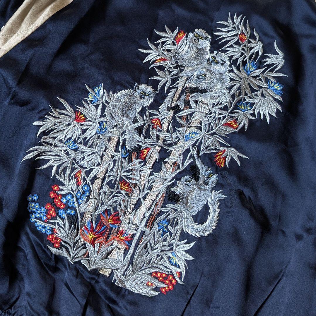 【人気モデル】 ルイヴィトン スカジャン ジャケット サイズ52 XL 刺繡