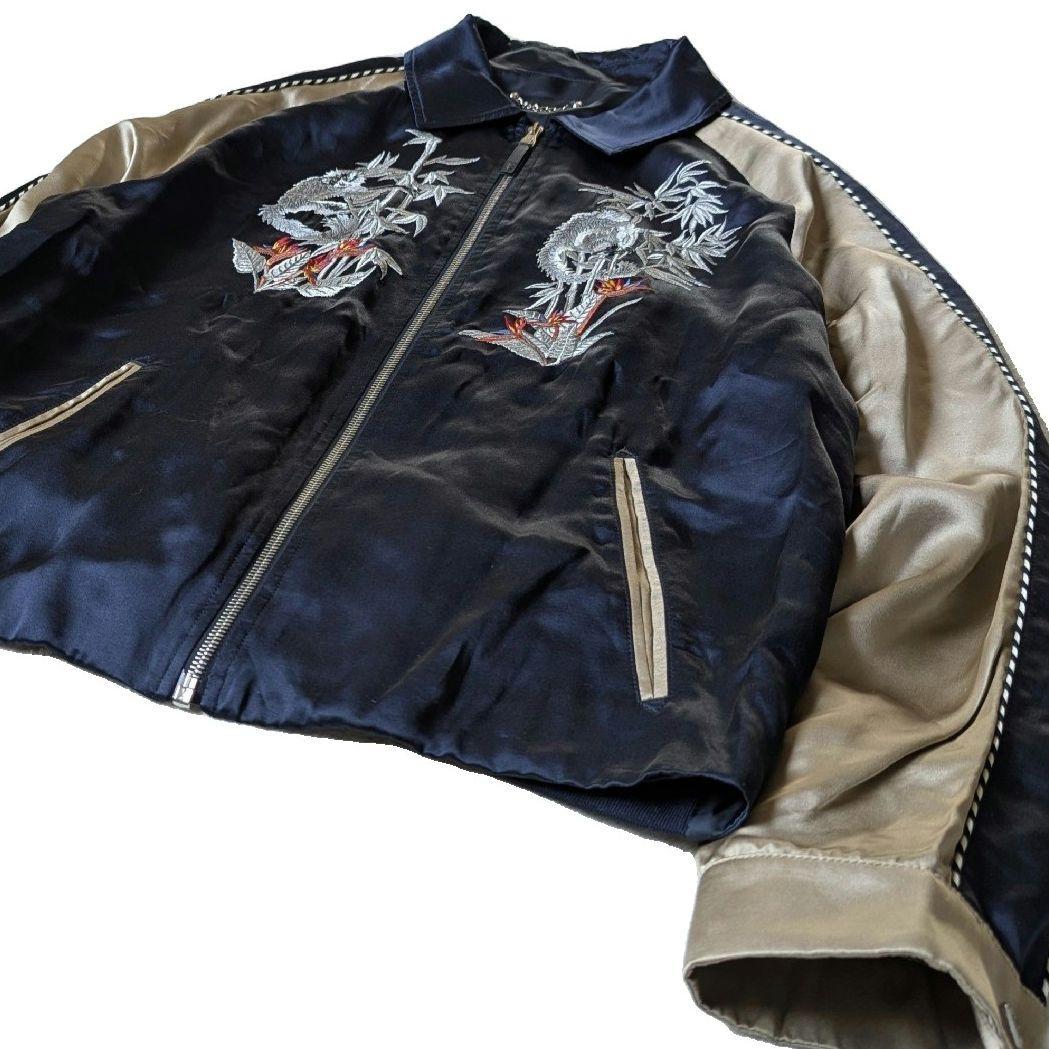 【人気モデル】 ルイヴィトン スカジャン ジャケット サイズ52 XL 刺繡