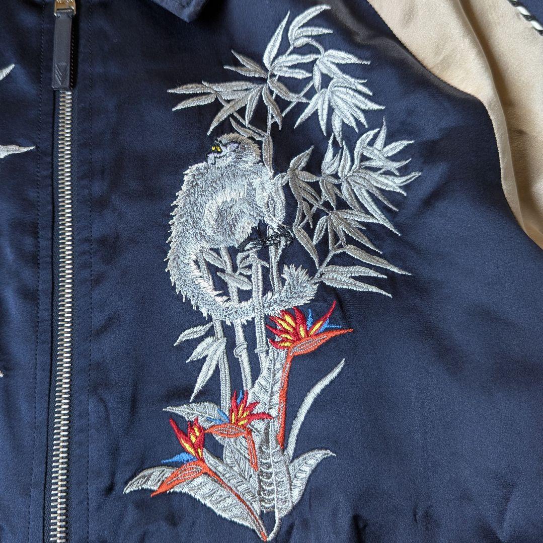 【人気モデル】 ルイヴィトン スカジャン ジャケット サイズ52 XL 刺繡