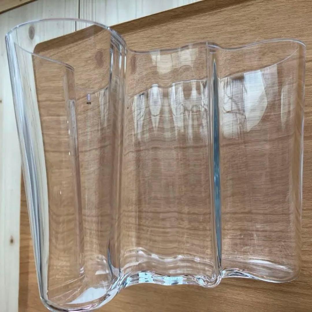 イッタラ アルヴァ・アアルト ベース 160mm クリア