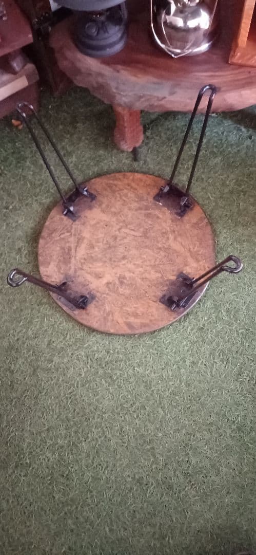 囲炉裏囲い、ストーブガード 小さめに作り、邪魔になりません、自作品、