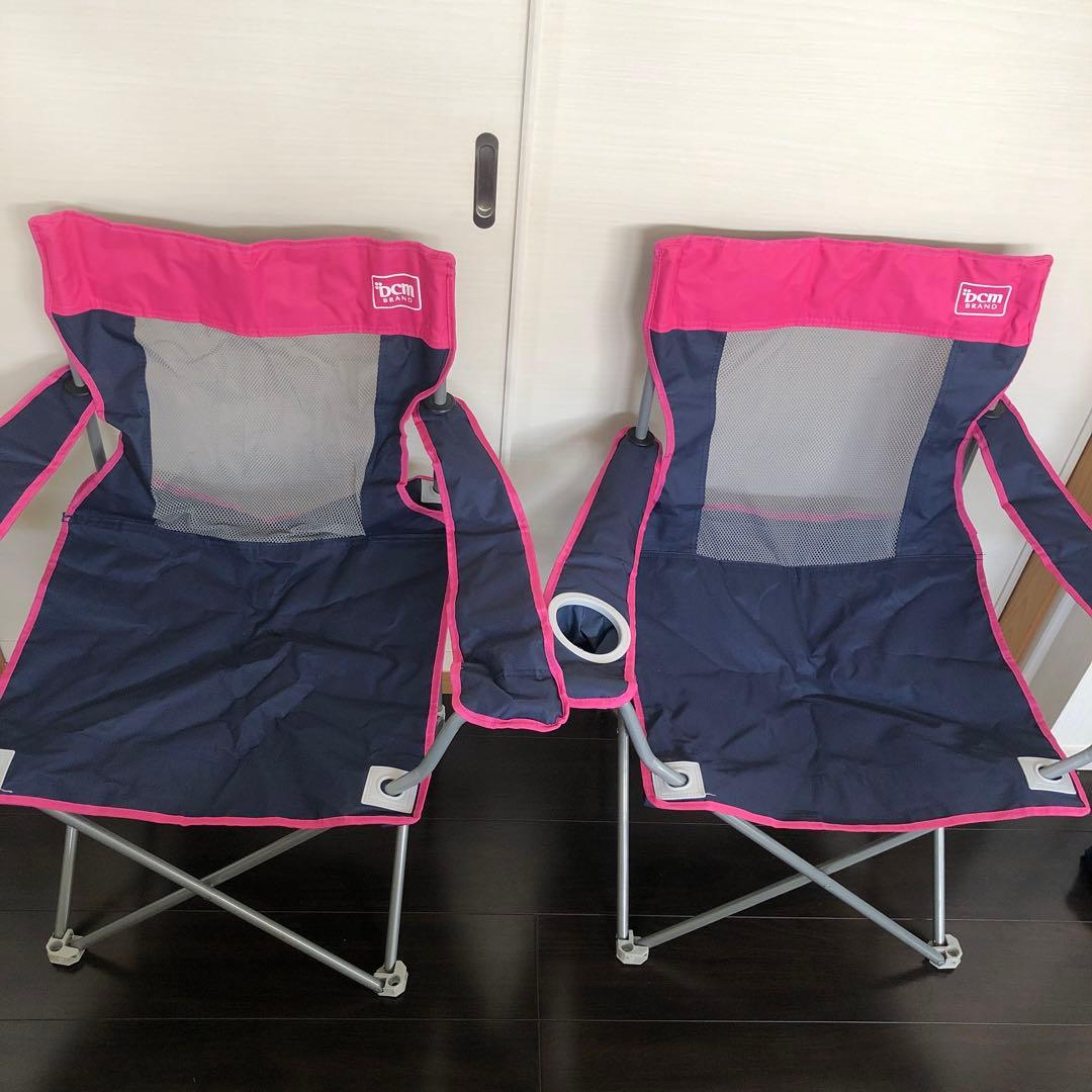 2個セット❣️アーム付きスリムチェア❣️バーベキュー‼️キャンプ‼️ソロキャン‼️椅子