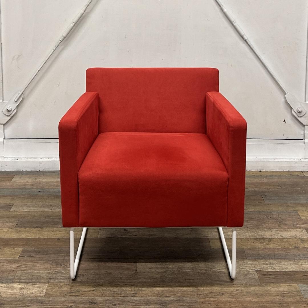 Cassina ixc. ラウンジチェア LATO レッド ホワイト