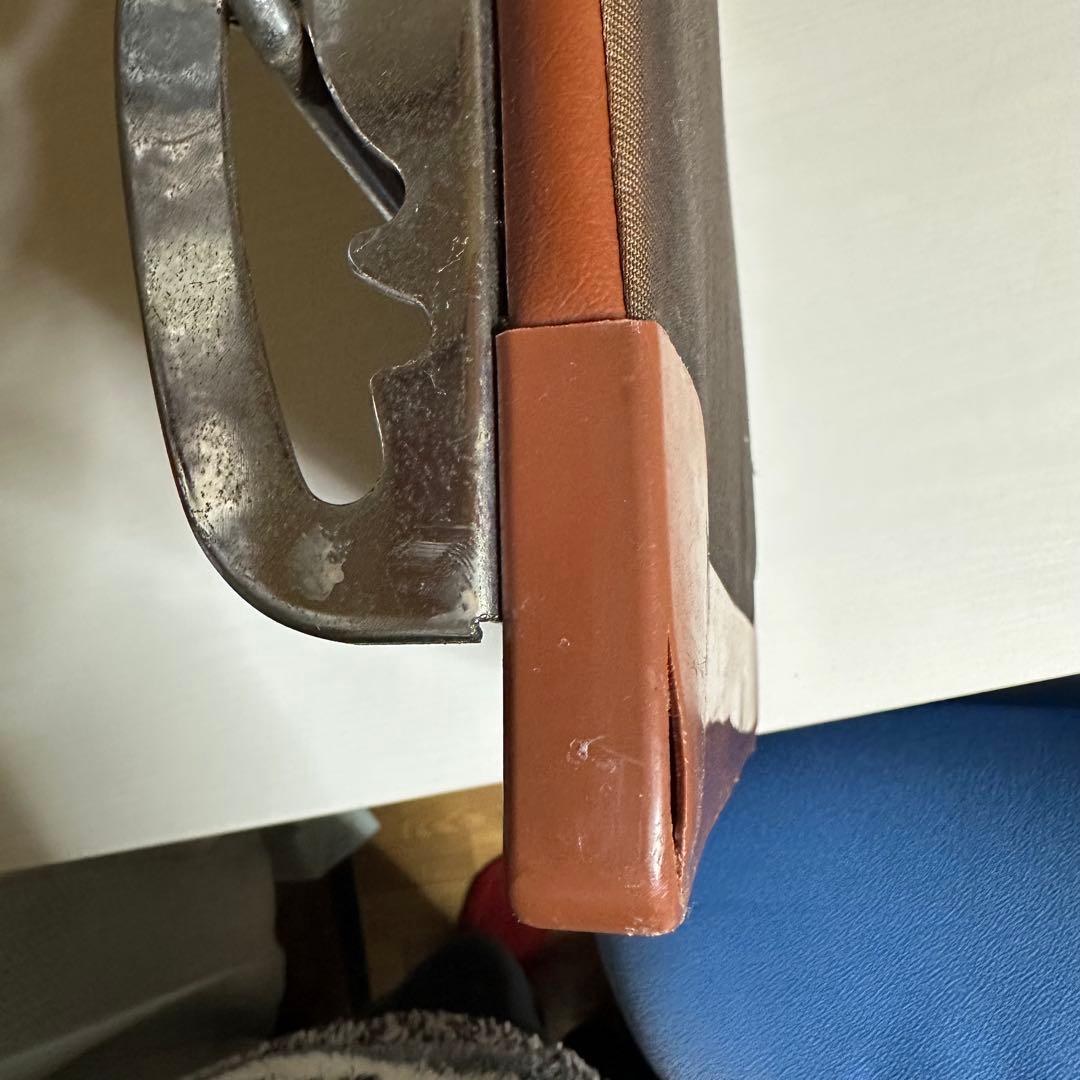 【希少！】⭐オリオン座椅子2脚セット⭐昭和レトロ 折りたたみ可能 茶ブラウン