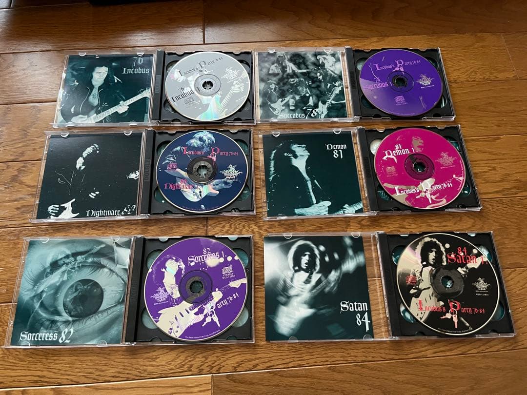 RAINBOW Incubus Party木箱入り 12CD 限定No.刻印付