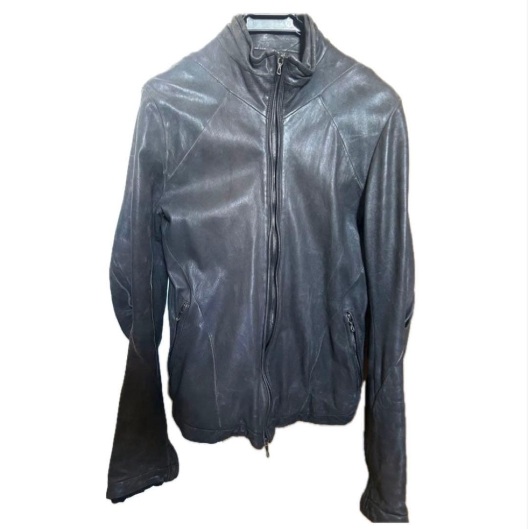 Julius レザージャケット ブラック