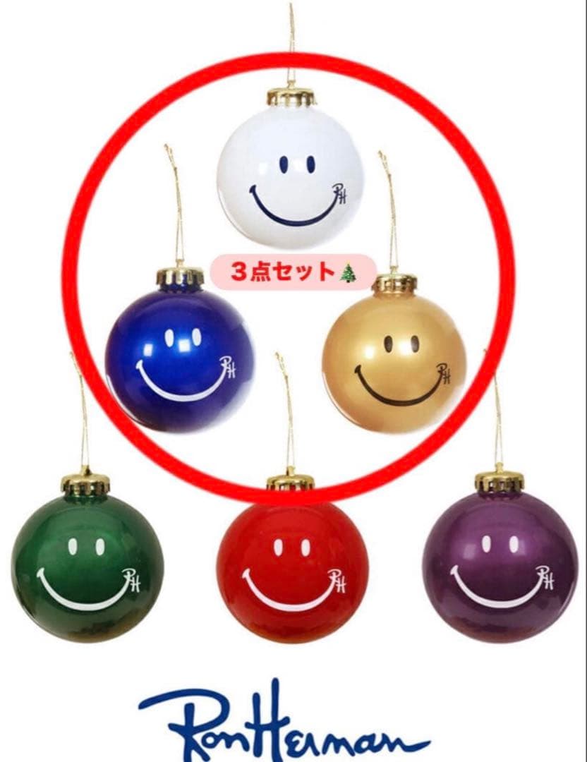 【ロンハーマン】クリスマス　オーナメント(3個セット)
