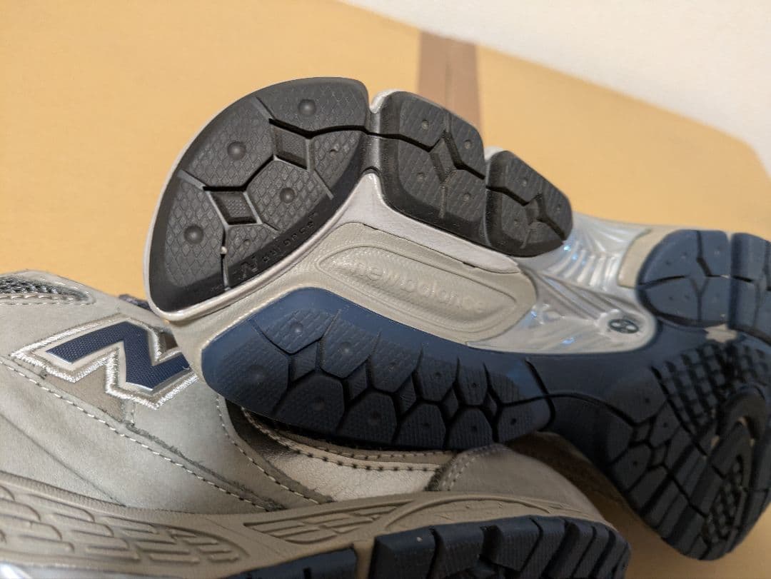 ニューバランス ML2002RA 27cm グレー ネイビー 美中古品