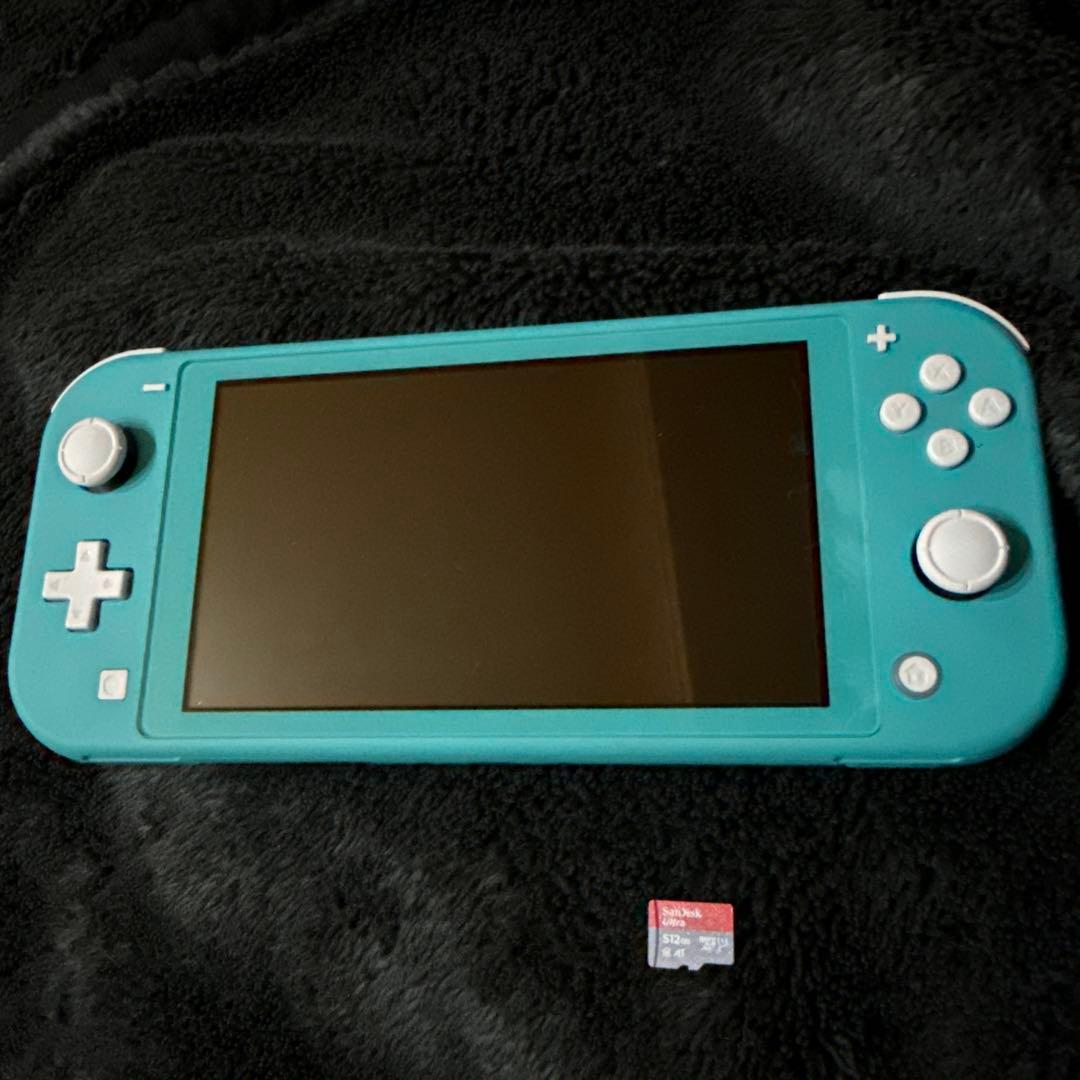 Nintendo Switch Lite ターコイズ 512GB SDカード付き