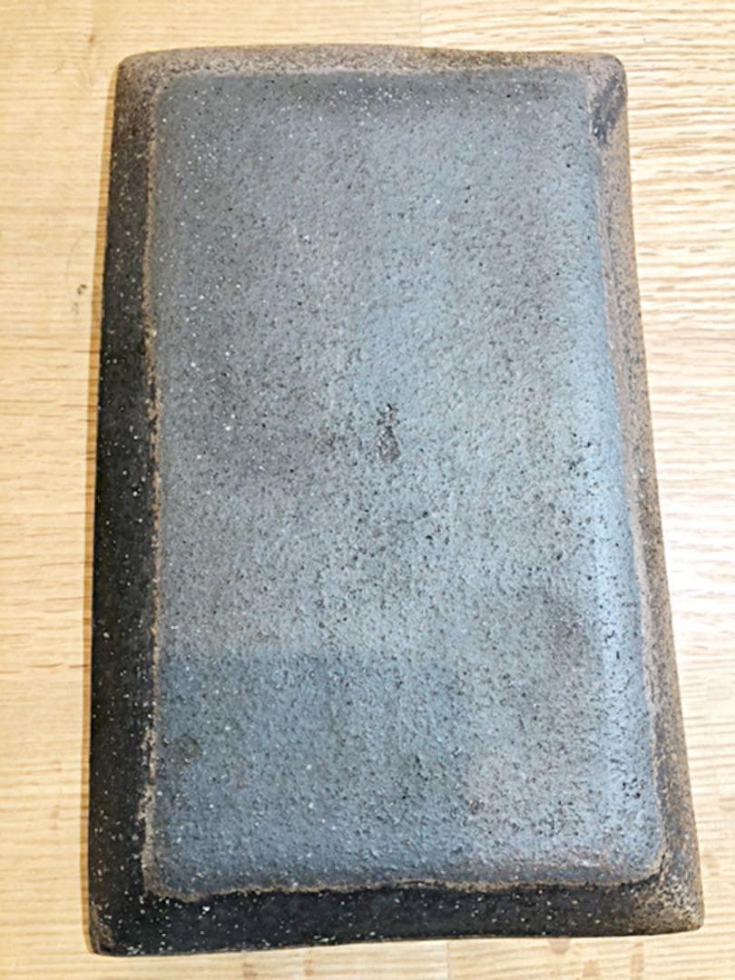 【入手困難・新品未使用】文五郎窯　奥田章　トクサ角皿　＆　ひび割れ浅どんぶり