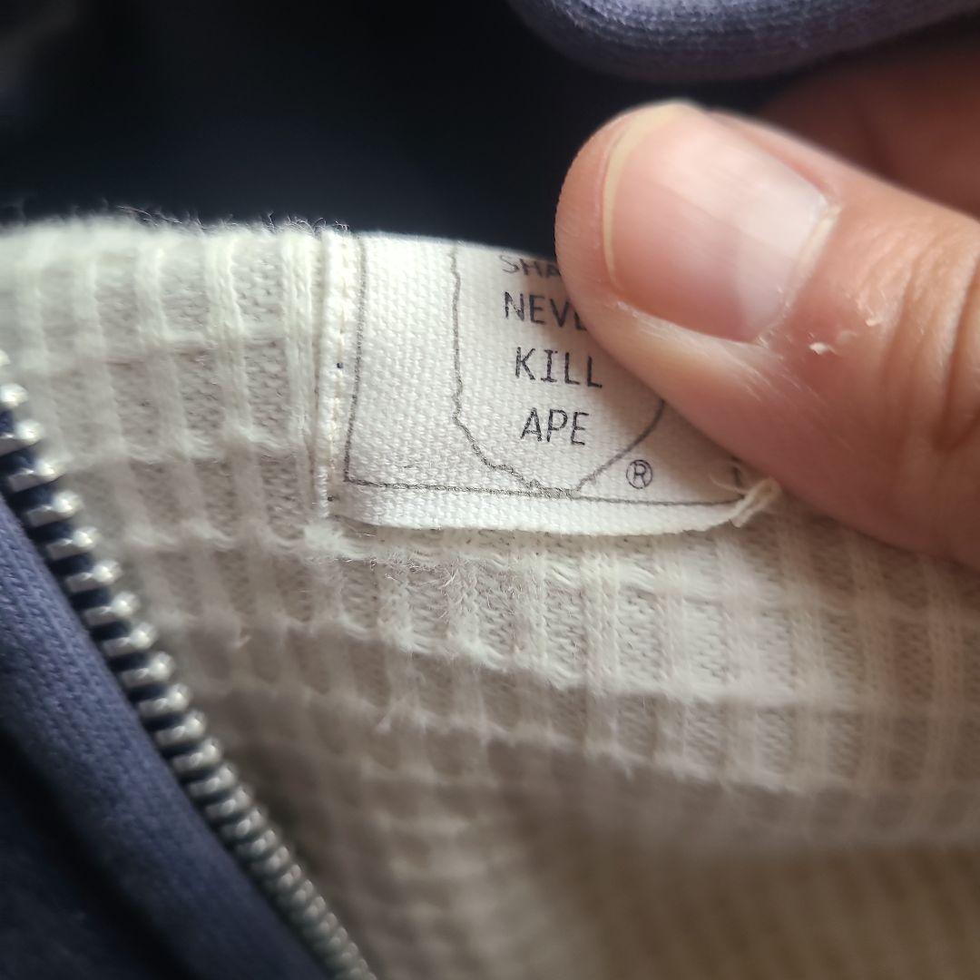 bape 90s　サーマルジップパーカー　A BATHING APE　 初期