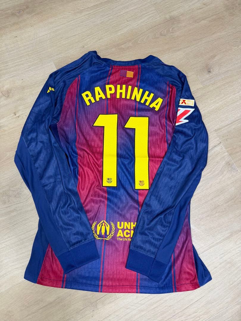 バルセロナ　長袖　ユニフォーム　ハフィーニャ　M