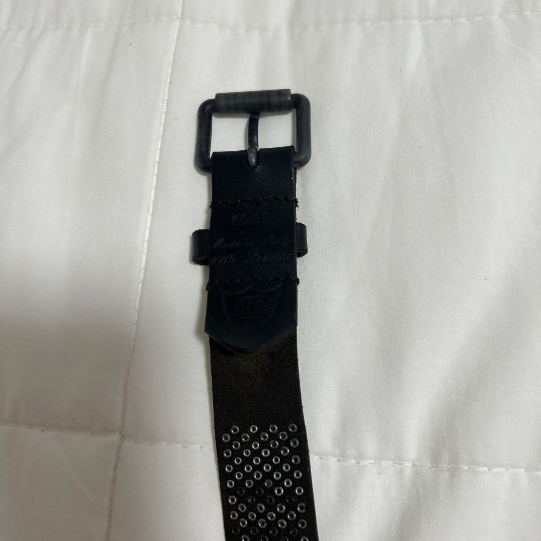 破格‼️ 美品！HTC レザースタッズベルト