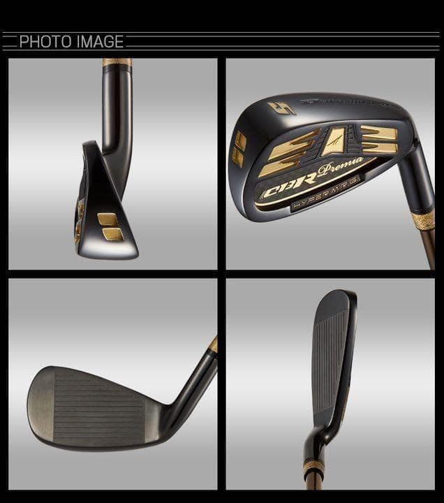 【新品6個】2番手飛ぶ高反発☆ ワークスゴルフ CBR アイアン カスタムヘッド