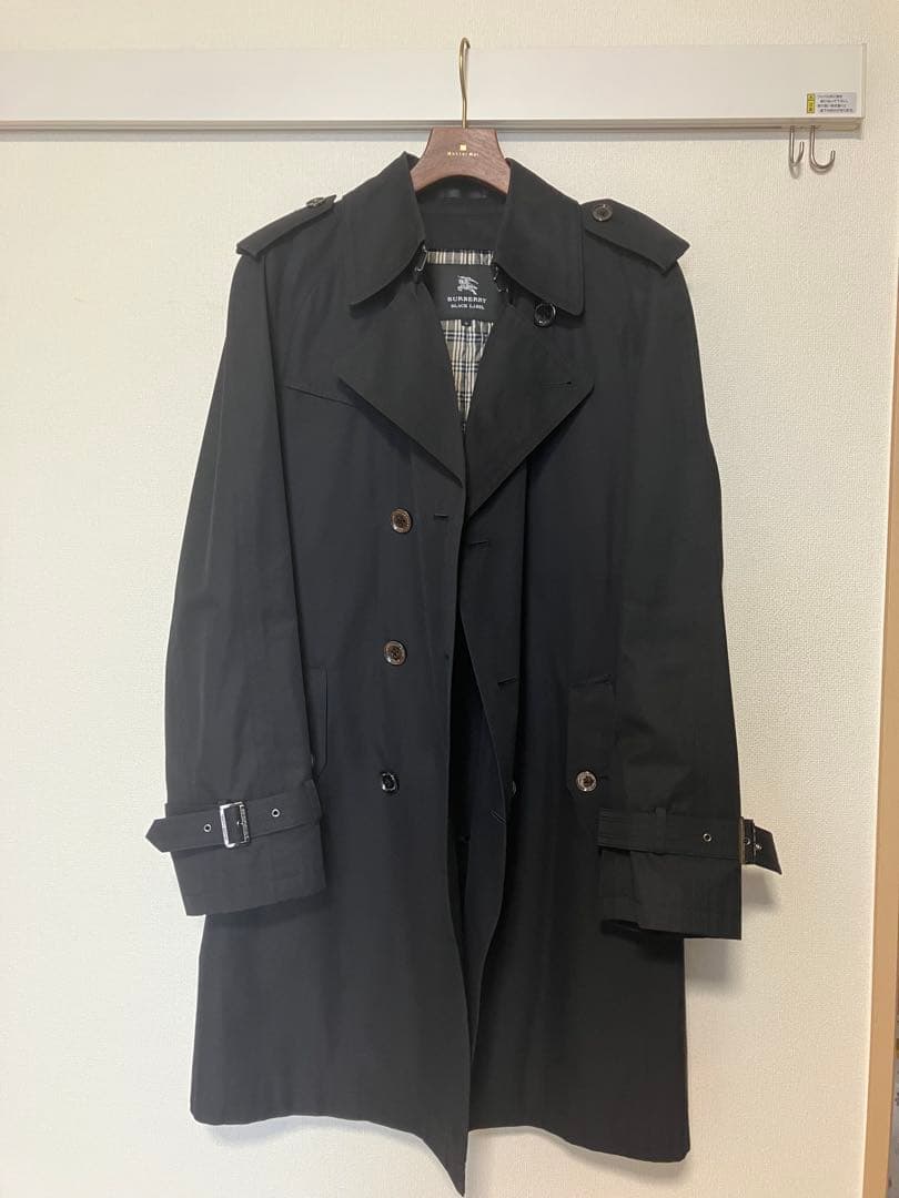 BURBERRYトレンチコート M ブラック 廃盤 高級モデル 極美品