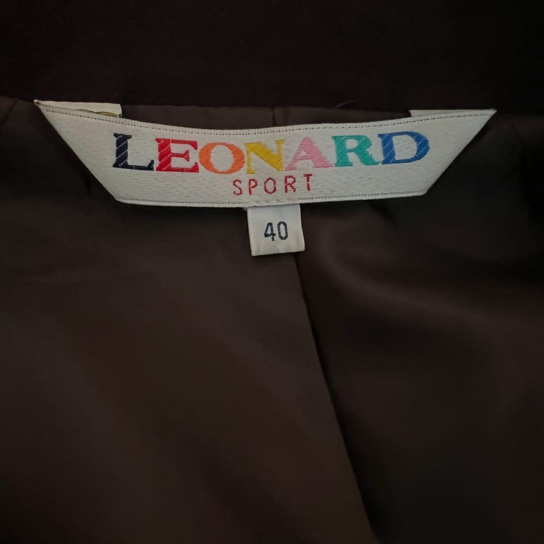専用です。美品　レオナール LEONARD SPORT ブラウン スウェード