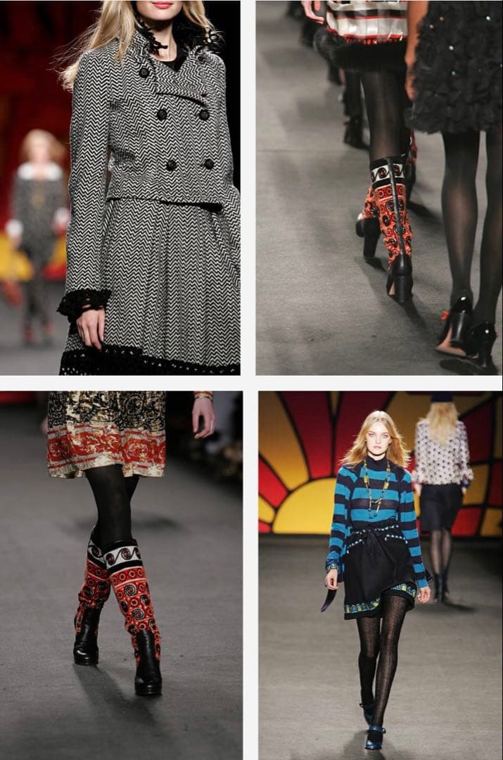 アナスイ　レースツィードジャケット&スカートセット