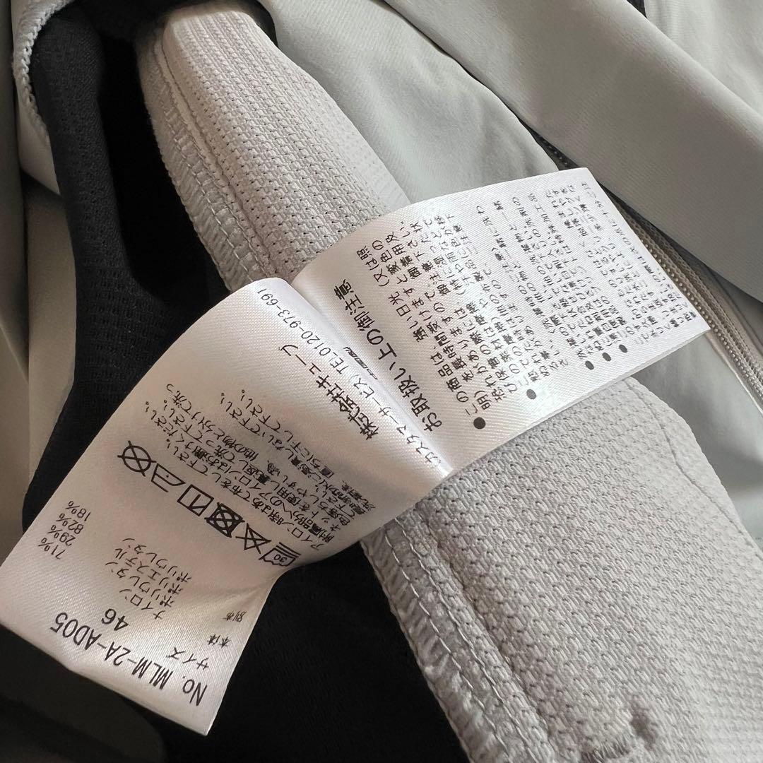 MARK&LONA マークアンドロナ　ナイロンジャケット メンズ　ゴルフ　ロゴ