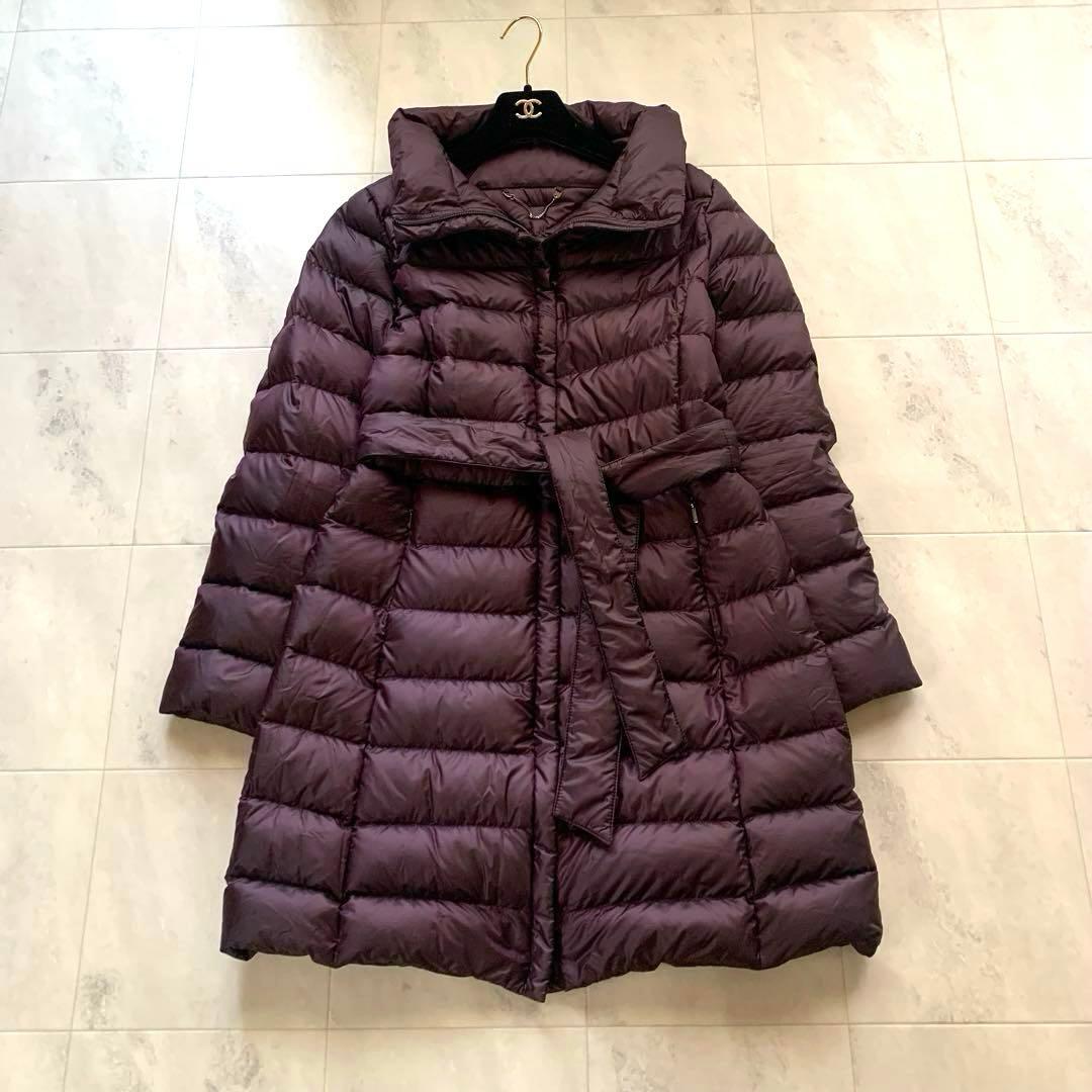 ウィークエンドマックスマーラ ダウンコート 大きいサイズ 42 ベルト