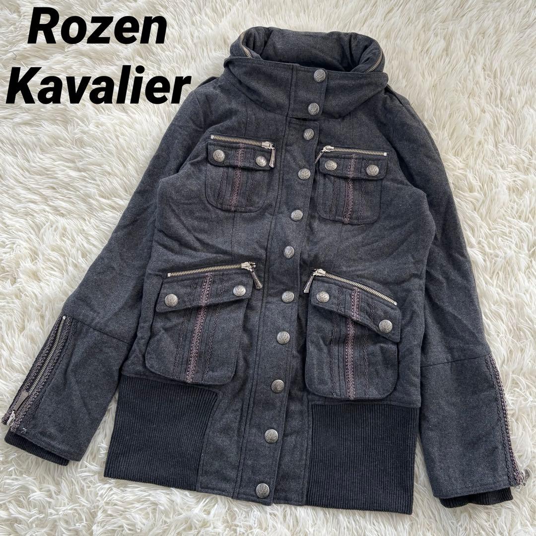 ローゼンカヴァリエ ミリタリーコート 刺繍 メタルボタン y2k