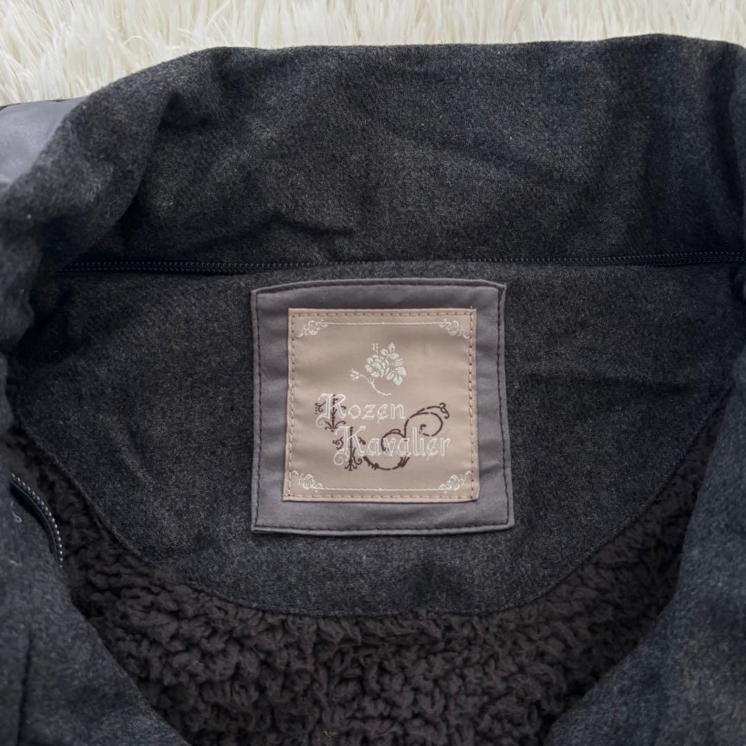 ローゼンカヴァリエ ミリタリーコート 刺繍 メタルボタン y2k