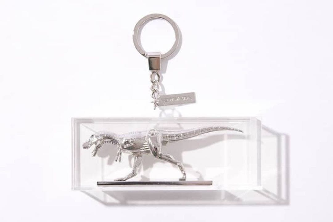 空山基 x 2G 合金製ティラノサウルス型キーチェーン