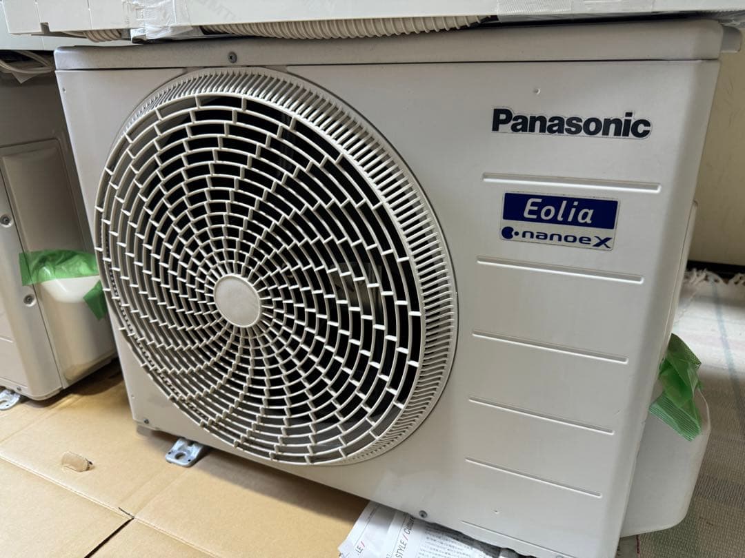 室外機送料込 6畳用 パナソニック お掃除エアコン クーラー 2.2kw 22